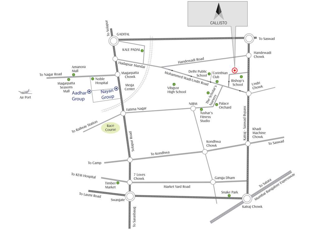  callisto Location Plan