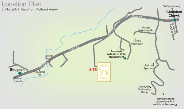 Images for Location Plan of Buttepatil Angelle Hills Version T