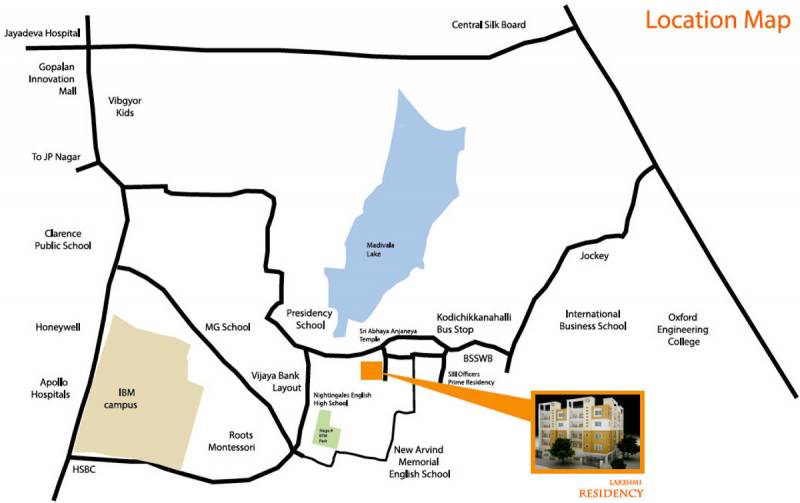 Images for Location Plan of Lakshmi Residency