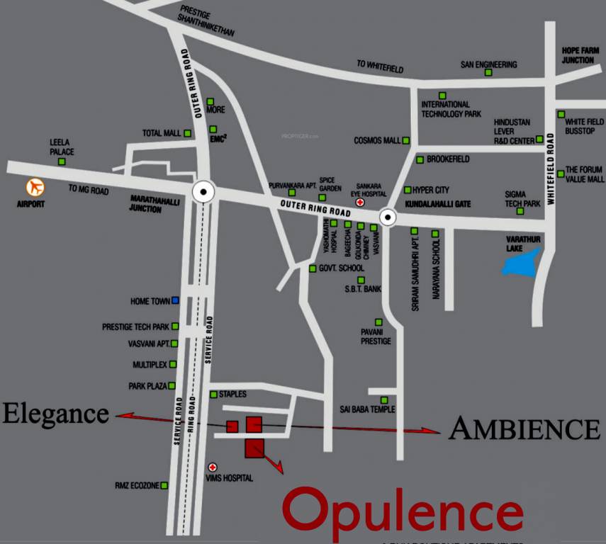 Images for Location Plan of Saritha Opulence