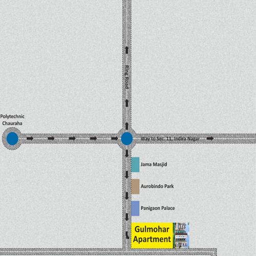 Images for Location Plan of Gulmohar Infradevelopers Gulmohar Apartment Images for Location Plan of Gulmohar Infradevelopers Gulmohar Apartment