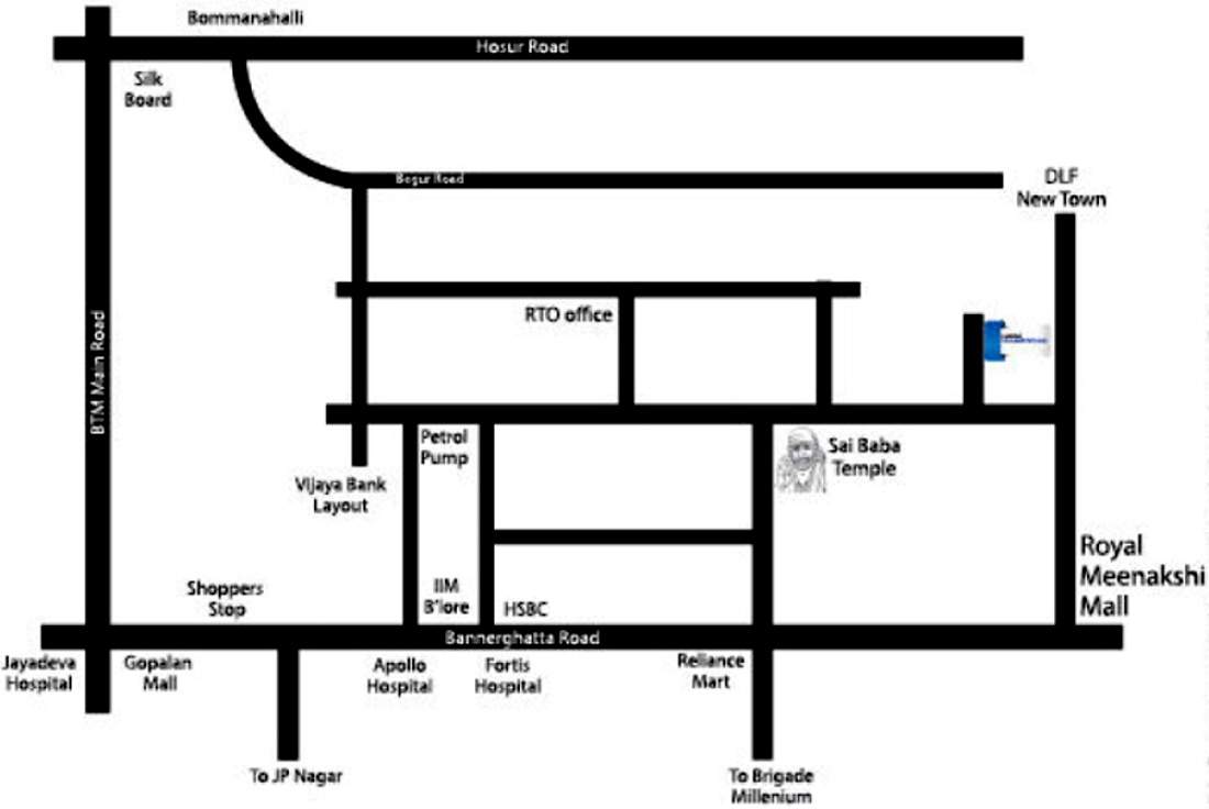 harinivas Images for Location Plan of Lakshmi Narasimha Builders Harinivas