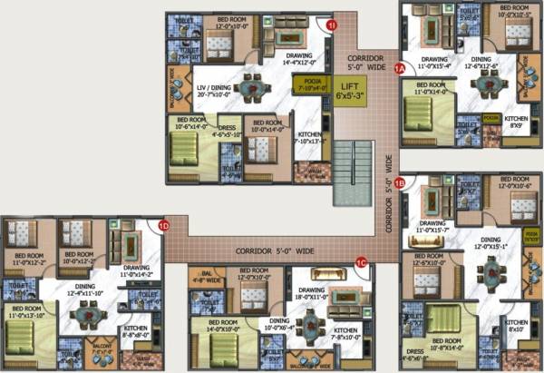  fresh-winds Images for Cluster Plan of MVR Fresh Winds
