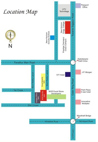  fresh-winds Images for Location Plan of MVR Fresh Winds