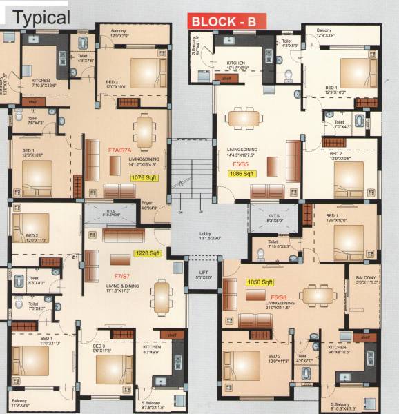 Images for Cluster Plan of Ruby Ashok Manor Parvathy Nagar