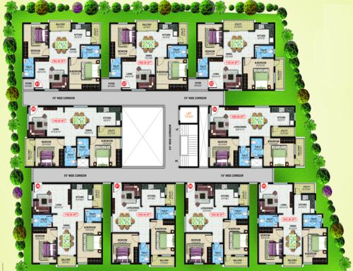 Images for Cluster Plan of Apple Crystal Apartments Images for Cluster Plan of Apple Crystal Apartments