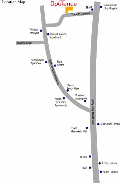 Images for Location Plan of President Opulence