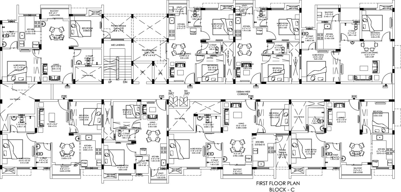 1750 sqft 3 bhk Apartment Man Developments Royal Amar Greens Other