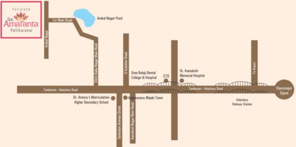 Images for Location Plan of Fairyland Sai Amarantha