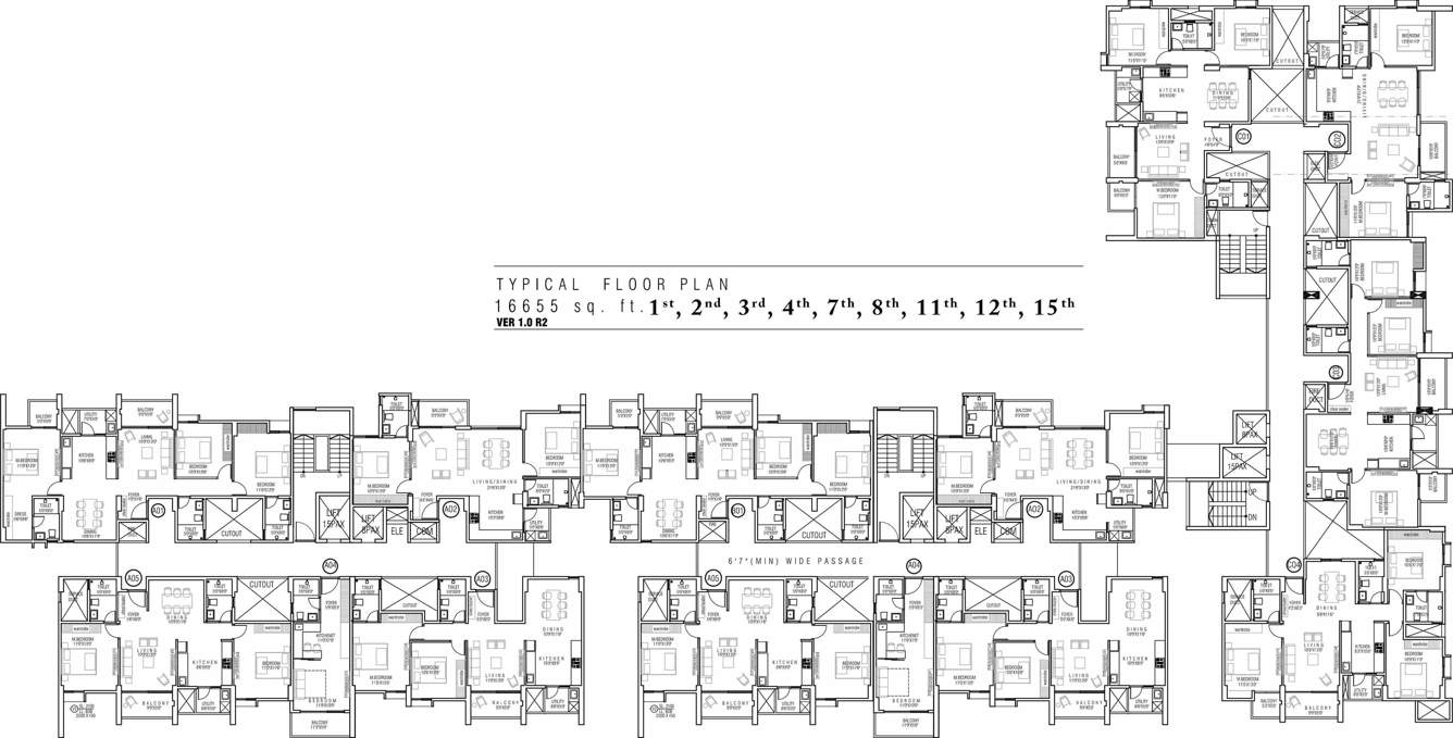  pragathi amber Images for Cluster Plan of SLV Pragathi Amber