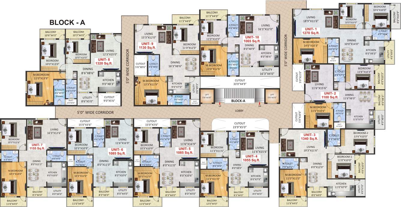 luxuria Images for Cluster Plan of SV Luxuria