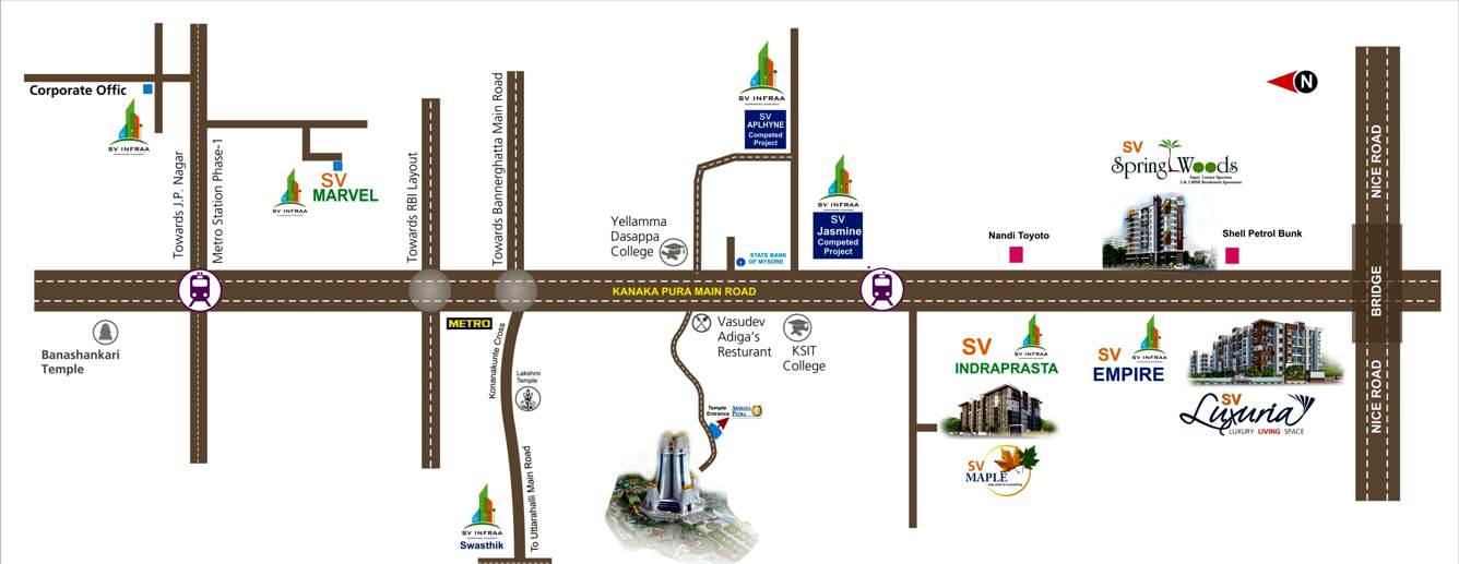 luxuria Images for Location Plan of SV Luxuria