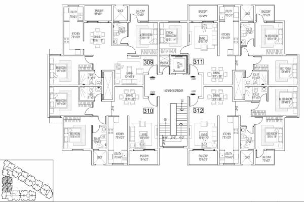 Images for Cluster Plan of Chartered Humming Bird Images for Cluster Plan of Chartered Humming Bird
