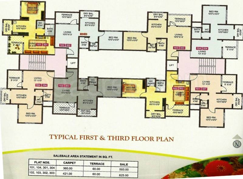 Images for Cluster Plan of Shivam Kunal Heights