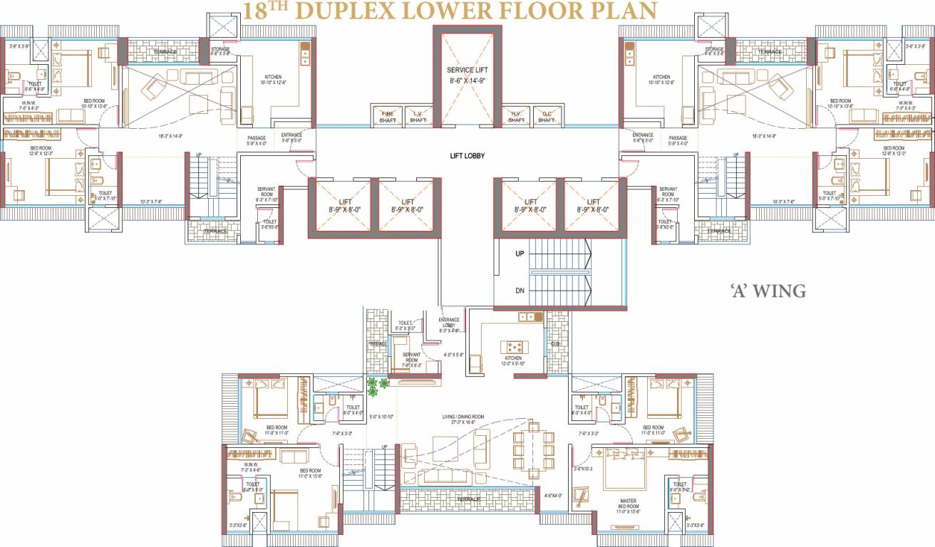 Images for Cluster Plan of Sangam The Luxor