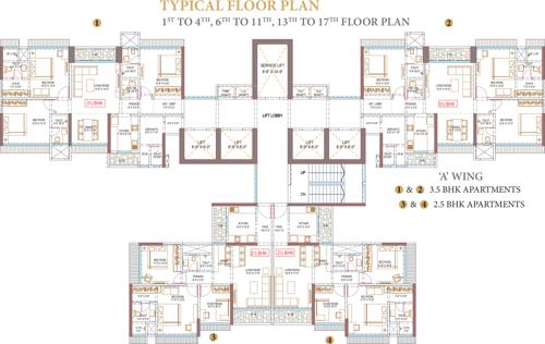 Images for Cluster Plan of Sangam The Luxor