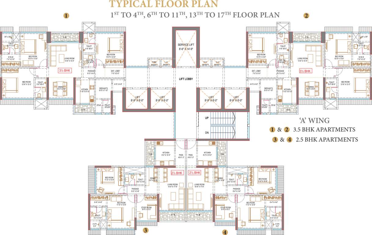 Images for Cluster Plan of Sangam The Luxor