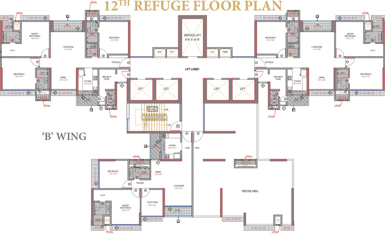 Images for Cluster Plan of Sangam The Luxor