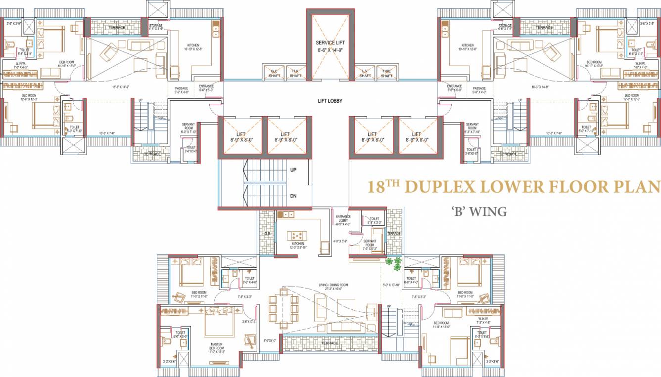 Images for Cluster Plan of Sangam The Luxor
