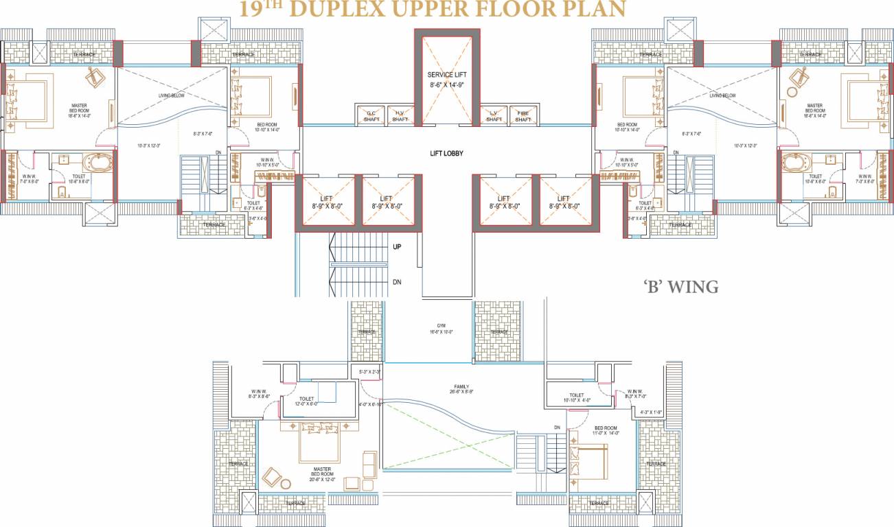 Images for Cluster Plan of Sangam The Luxor