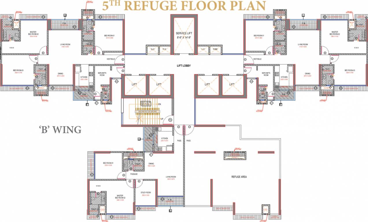 Images for Cluster Plan of Sangam The Luxor