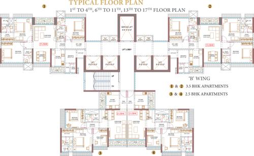 Images for Cluster Plan of Sangam The Luxor