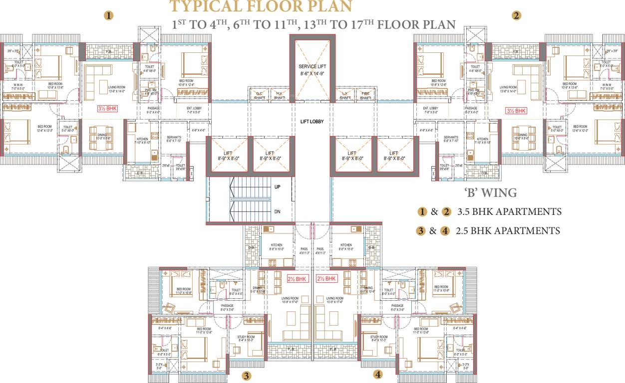 Images for Cluster Plan of Sangam The Luxor