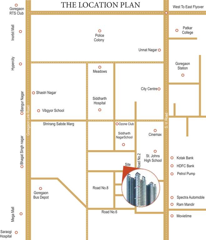 the luxor Images for Location Plan of Sangam The Luxor