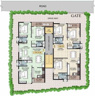 Images for Layout Plan of Shanta Panjagutta