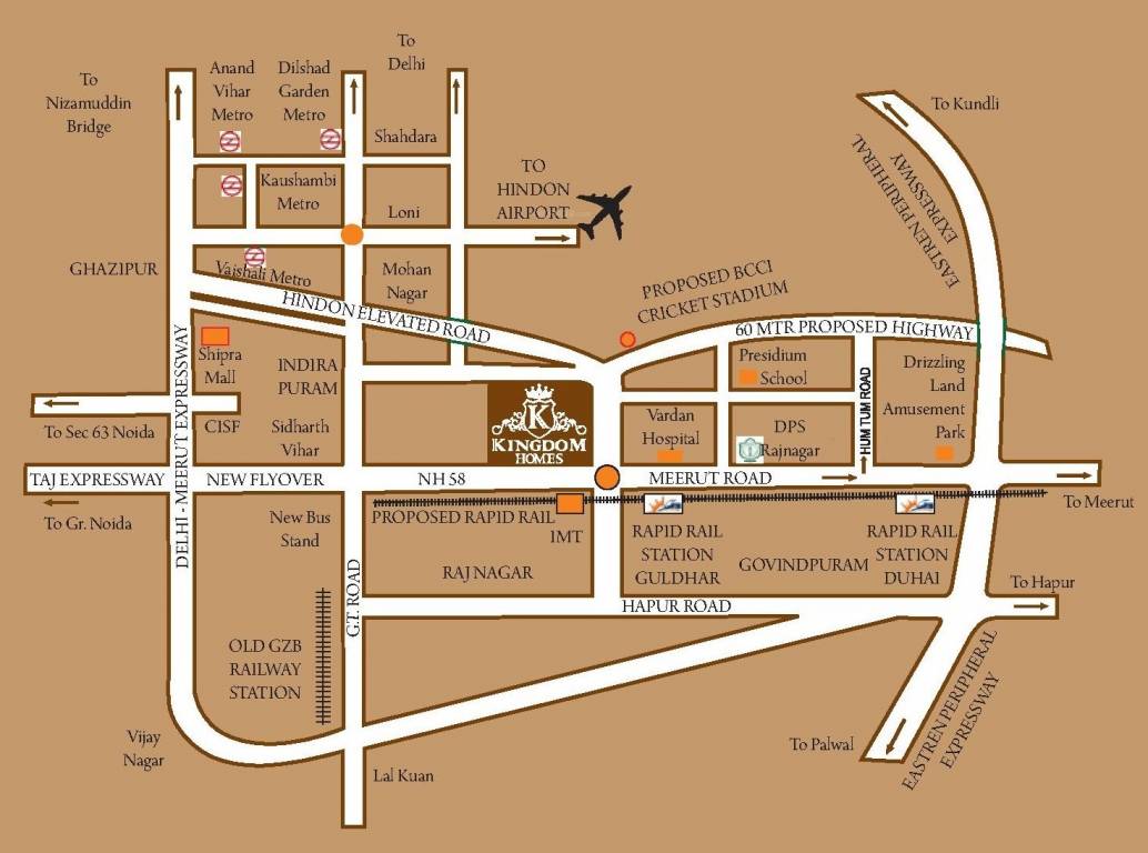  kingdom homes Location Plan