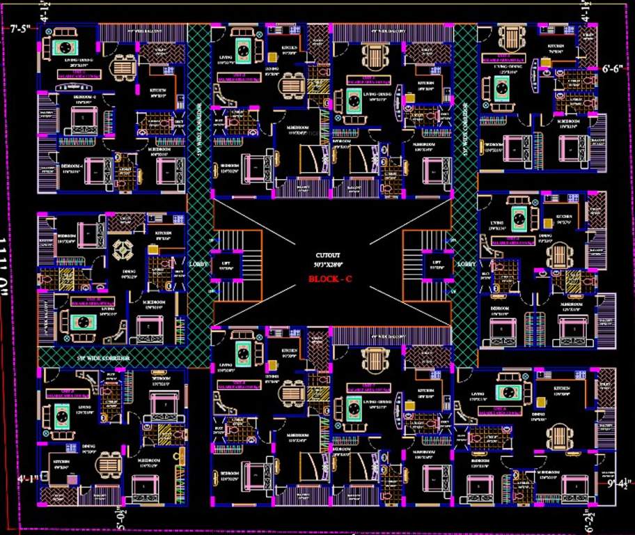 Images for Cluster Plan of Adithya Garden