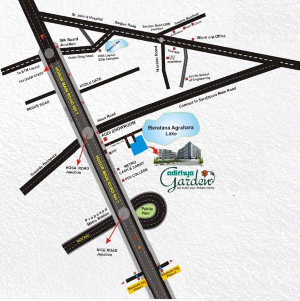 Images for Location Plan of Adithya Garden