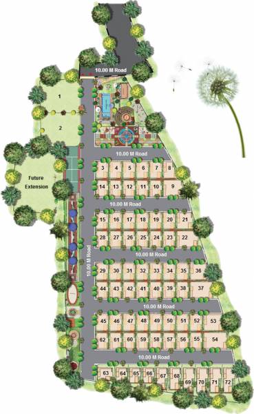 Images for Layout Plan of Manya Magna Ville Images for Layout Plan of Manya Magna Ville