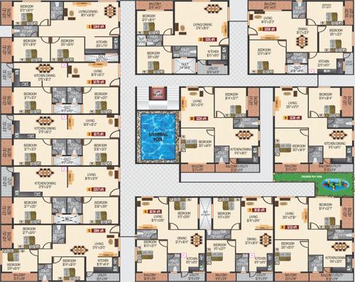 Images for Cluster Plan of  Sunrise