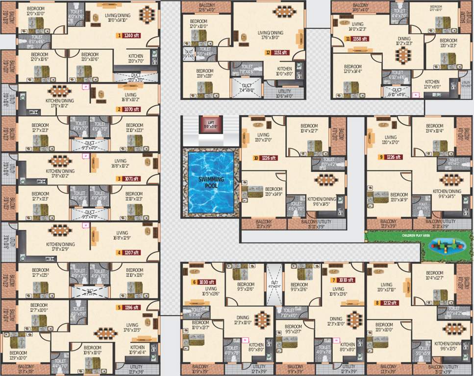 Images for Cluster Plan of  Sunrise