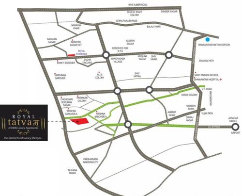  royal-tatvam Images for Location Plan of Kotecha Royal Tatvam