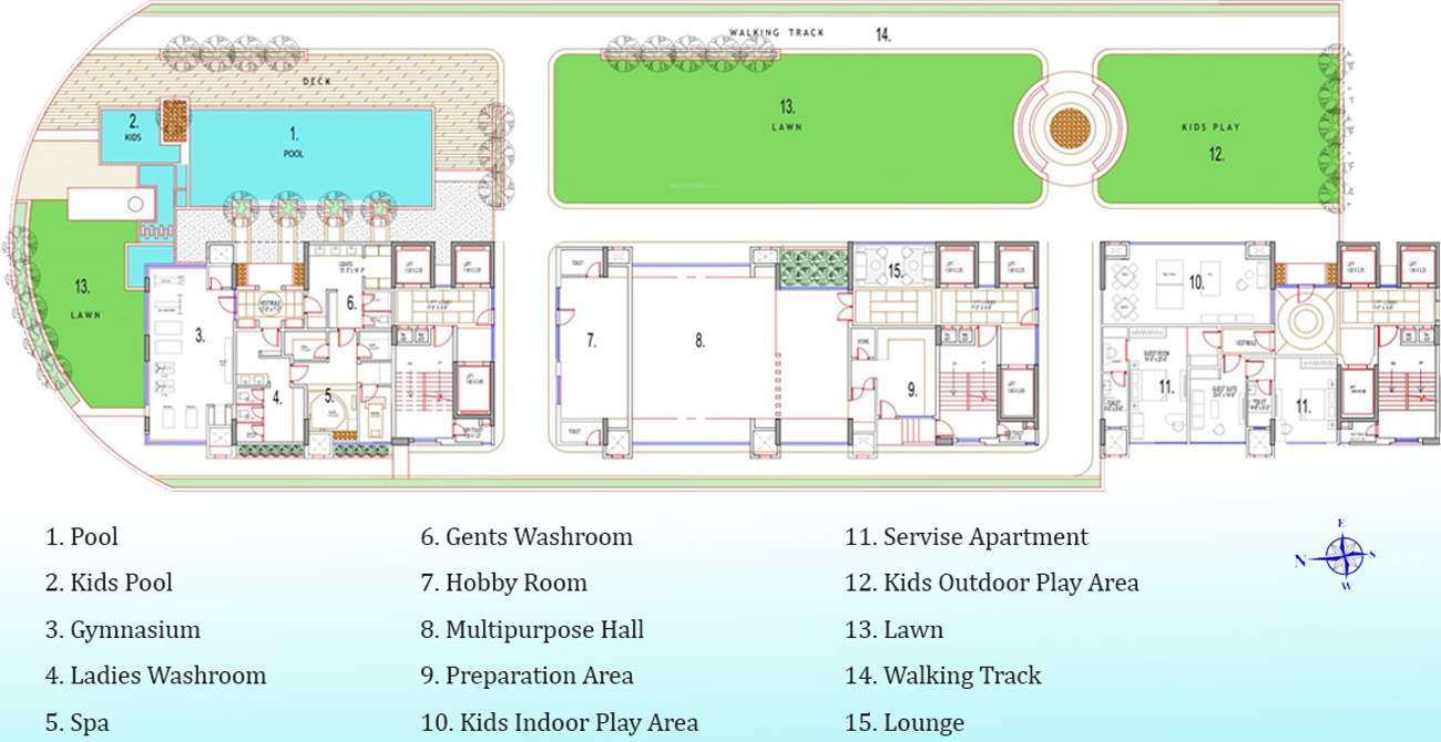  springs Images for Cluster Plan of Satyam Springs