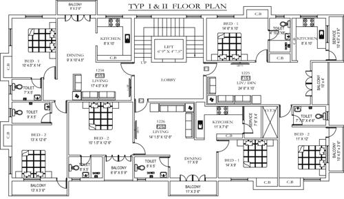 Images for Cluster Plan of Mahalakshmi Kottivakkam