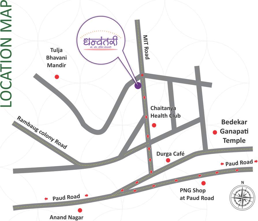 Images for Location Plan of Gangotree Greenbuild Dhanwantari