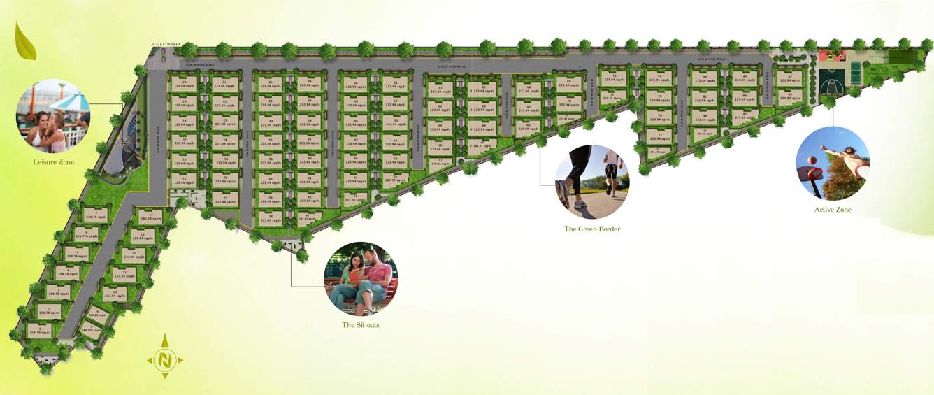 sancia Images for Layout Plan of Radhey Sancia