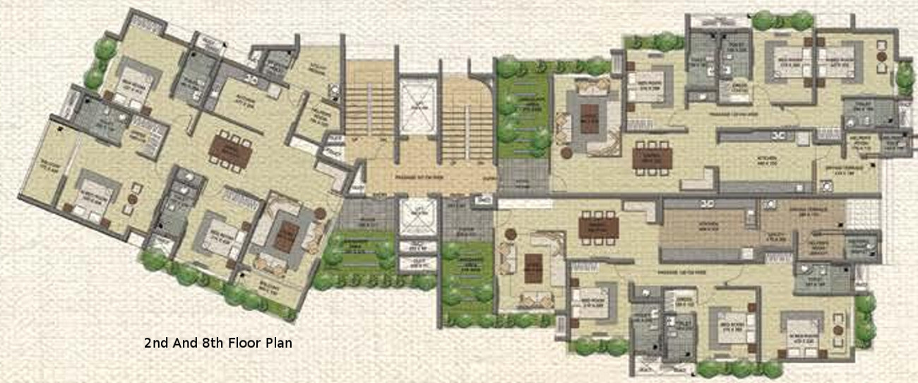 Images for Cluster Plan of Malabar Grand Oak