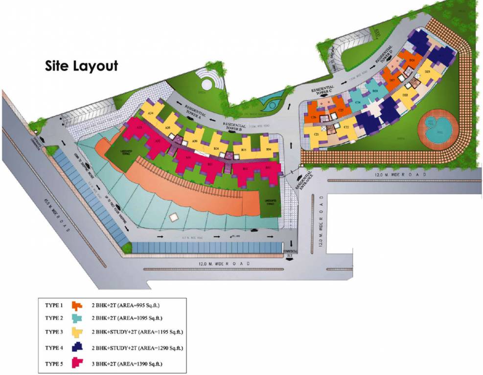 Images for Layout Plan of MSS Bliss Homes