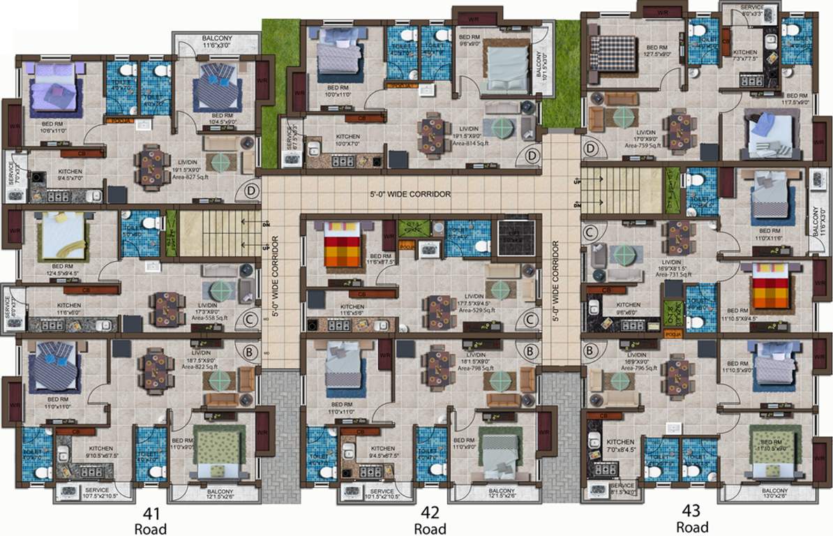  august Images for Cluster Plan of Vijay Raja August