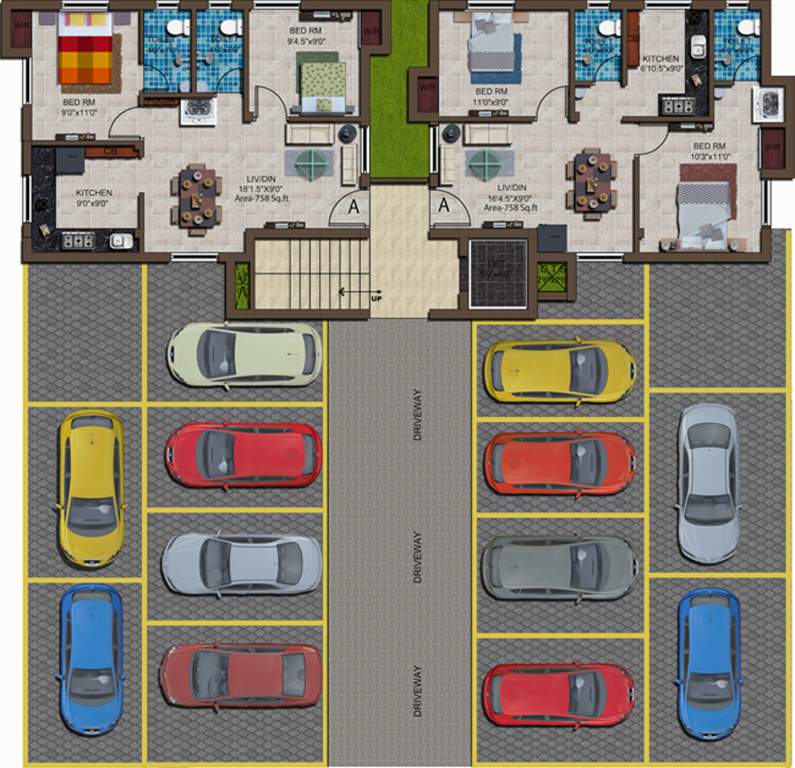  august Images for Cluster Plan of Vijay Raja August