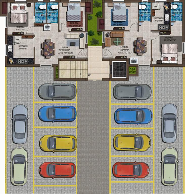  august Images for Cluster Plan of Vijay Raja August