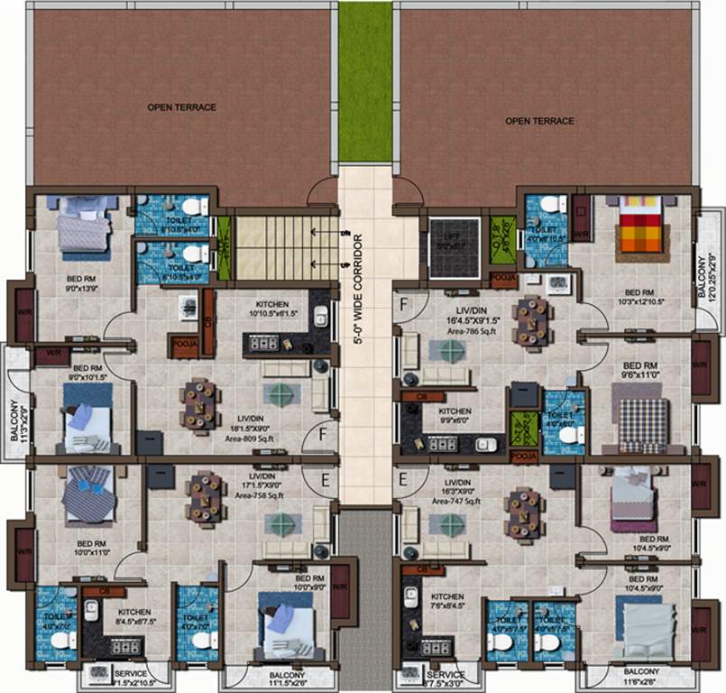  august Images for Cluster Plan of Vijay Raja August