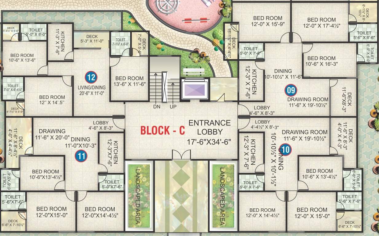  empire Images for Cluster Plan of Ashapurna Empire