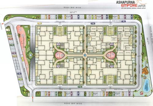  empire Images for Layout Plan of Ashapurna Empire