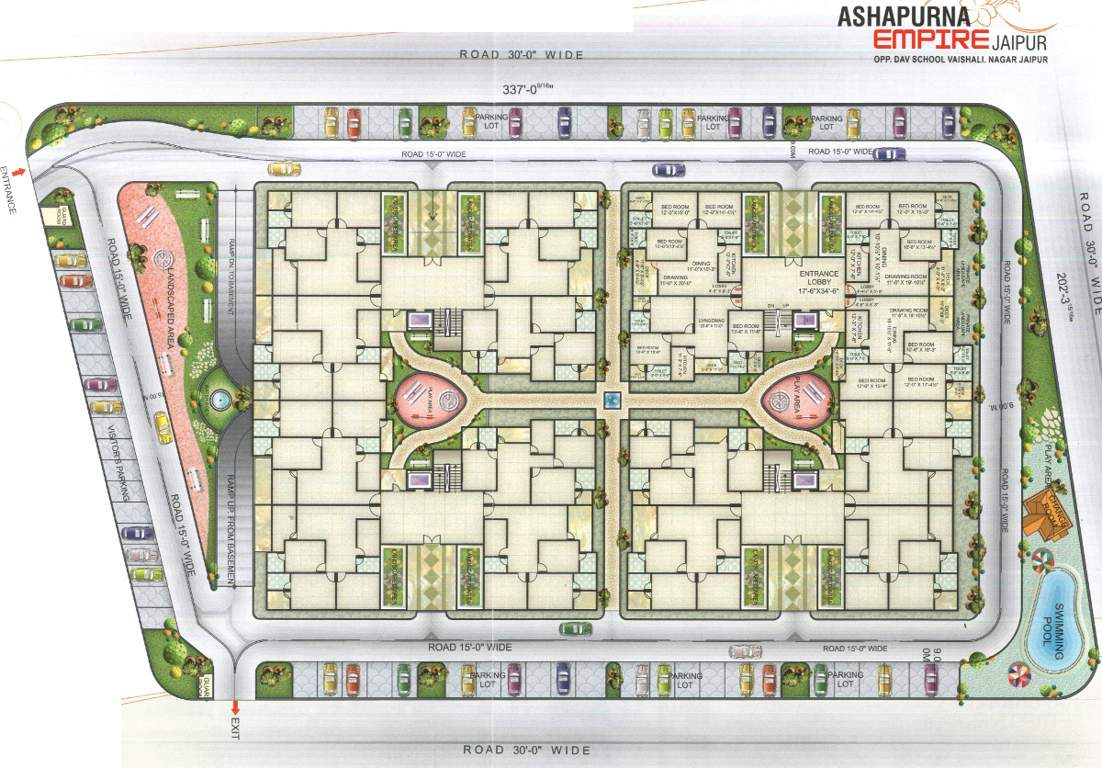  empire Images for Layout Plan of Ashapurna Empire