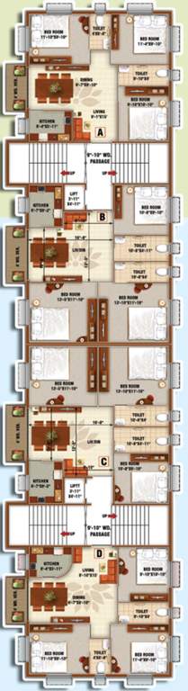  aashiyana Images for Cluster Plan of Aspira Aashiyana